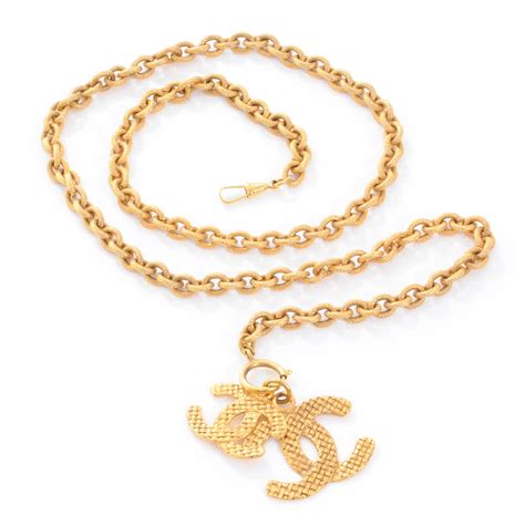 chanel gold chains|chanel necklace online shop.